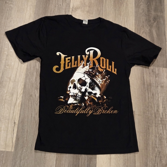 Jelly Roll Beautifully Broken Tour Shirt Med - Picture 1 of 5